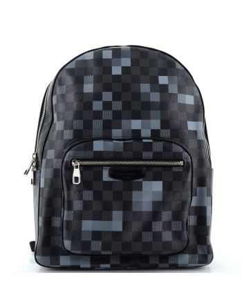 Josh Backpack Limited Edition Damier Graphite Pixel